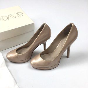 Joan & David blush pink heel Sz 6